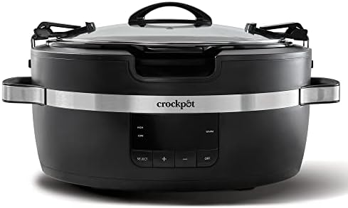 Crock-Pot Thermoshield 6 Quart Slow Cooker with Carry Handles 51