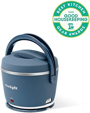 Crock-Pot Electric Lunch Box Food Warmer 20oz – Faded Blue ma