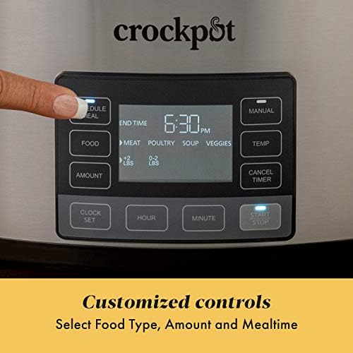 Crock-Pot MyTime 6 Quart Programmable Slow Cooker at