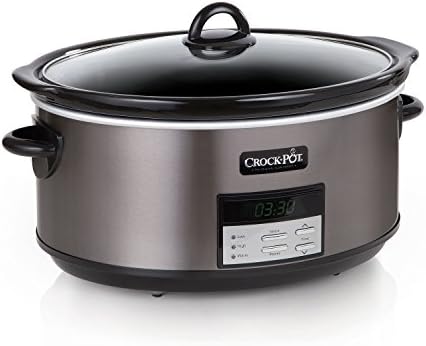 Crock-Pot 8 Quart Programmable Slow Cooker with Auto Warm xs