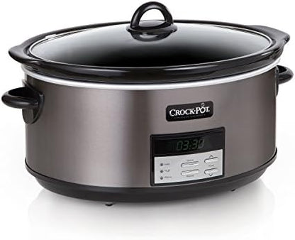 Crock-Pot 8 Quart Programmable Slow Cooker with Auto Warm xs