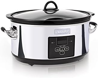 Crock-Pot 7 Quart Programmable Slow Cooker – Polished Platinum b7