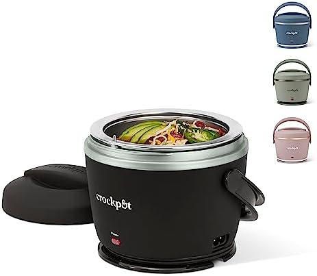 Crock-Pot Electric Lunch Box Food Warmer 20oz – Black gn