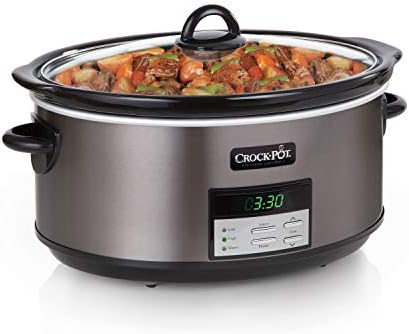 Crock-Pot 8 Quart Programmable Slow Cooker with Auto Warm xs