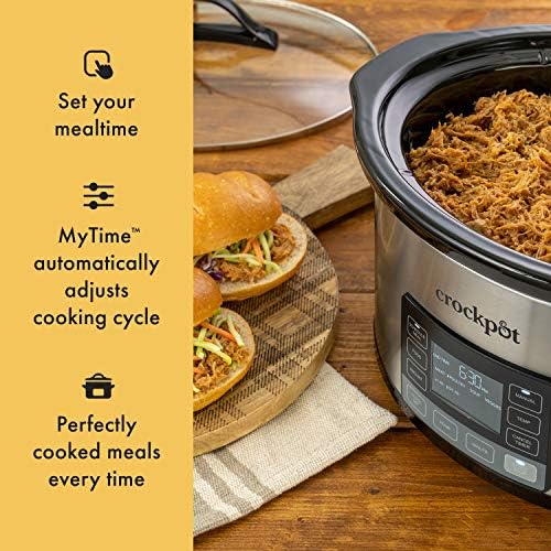 Crock-Pot MyTime 6 Quart Programmable Slow Cooker at