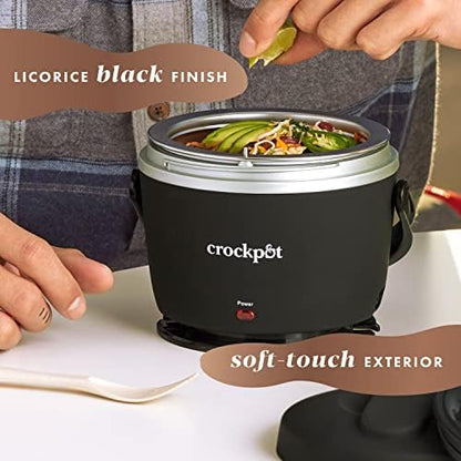 Crock-Pot Electric Lunch Box Food Warmer 20oz – Black gn