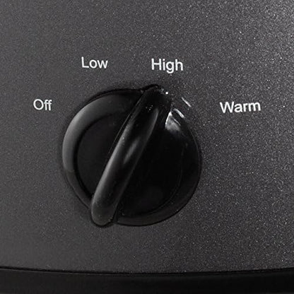 Crock-Pot 7 Quart Slow Cooker – Charcoal j6