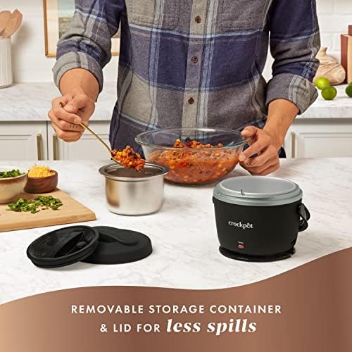 Crock-Pot Electric Lunch Box Food Warmer 20oz – Black gn