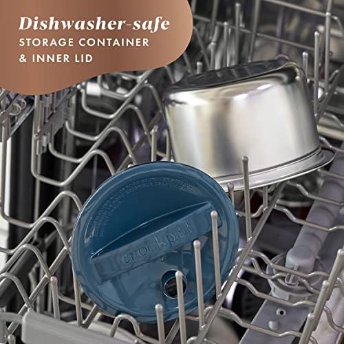 Crock-Pot Electric Lunch Box Food Warmer 20oz – Faded Blue ma