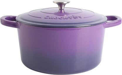 Crock-Pot 3 Quart Enameled Cast Iron Dutch Oven – Aqua ae