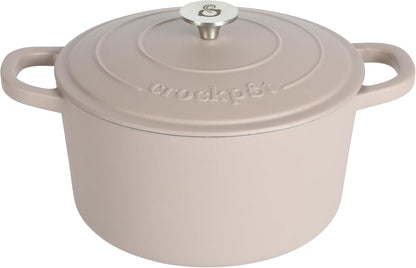 Crock-Pot 3 Quart Enameled Cast Iron Dutch Oven – Aqua ae
