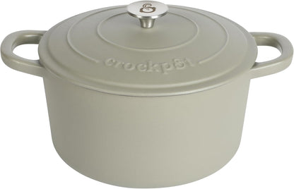 Crock-Pot 3 Quart Enameled Cast Iron Dutch Oven – Aqua ae