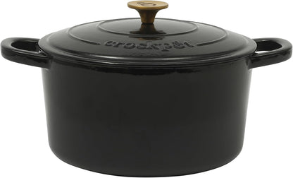 Crock-Pot 3 Quart Enameled Cast Iron Dutch Oven – Aqua ae