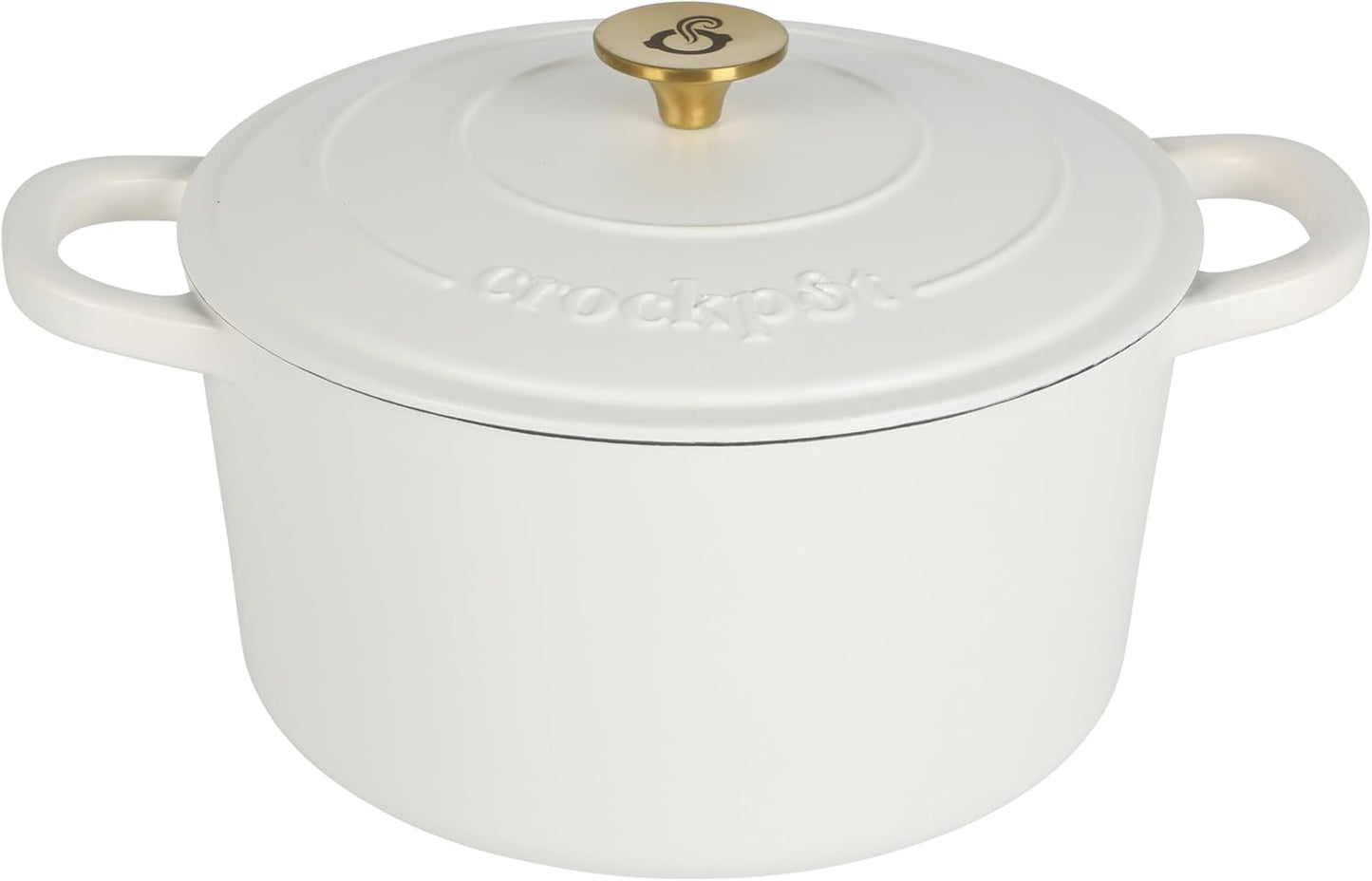 Crock-Pot 3 Quart Enameled Cast Iron Dutch Oven – Aqua ae