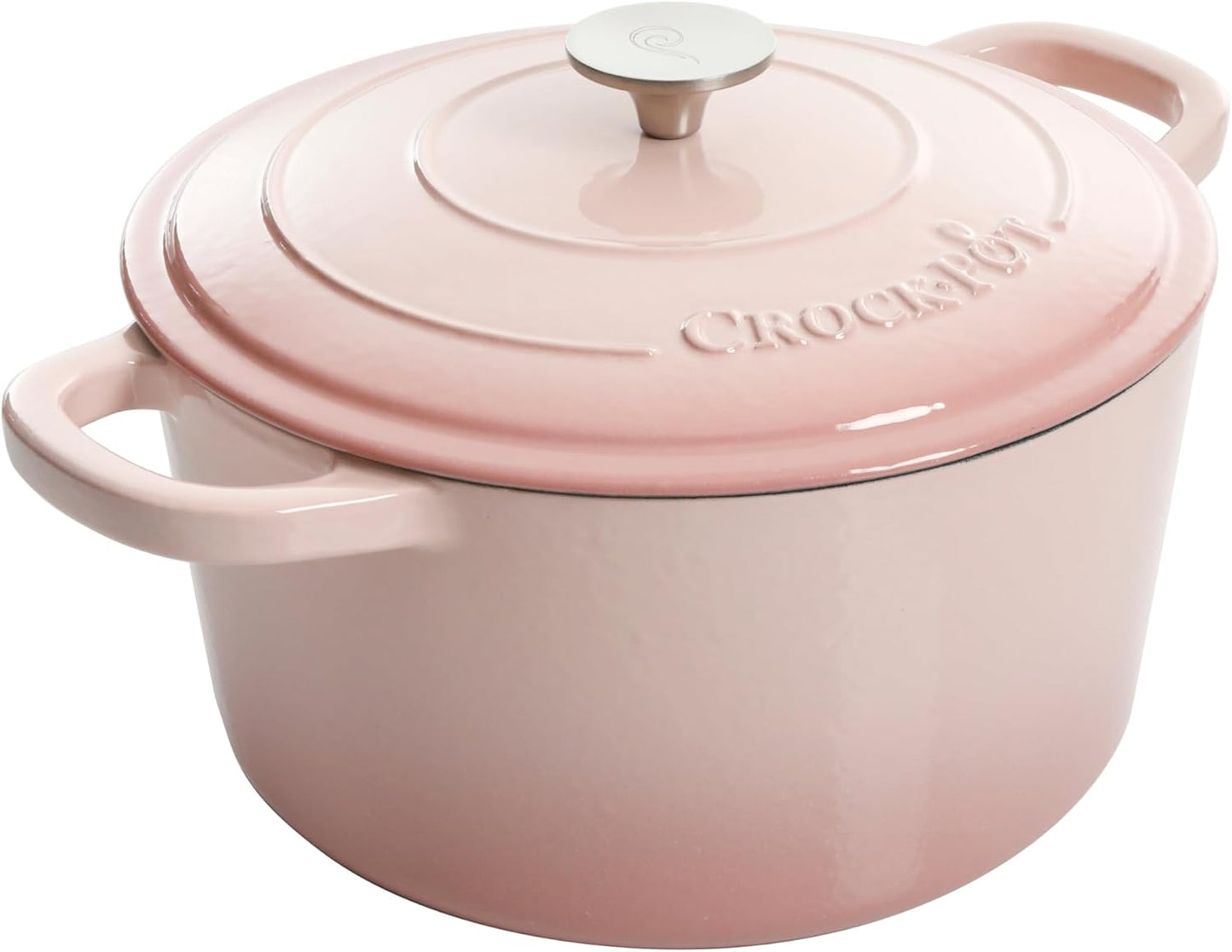 Crock-Pot 3 Quart Enameled Cast Iron Dutch Oven – Aqua ae