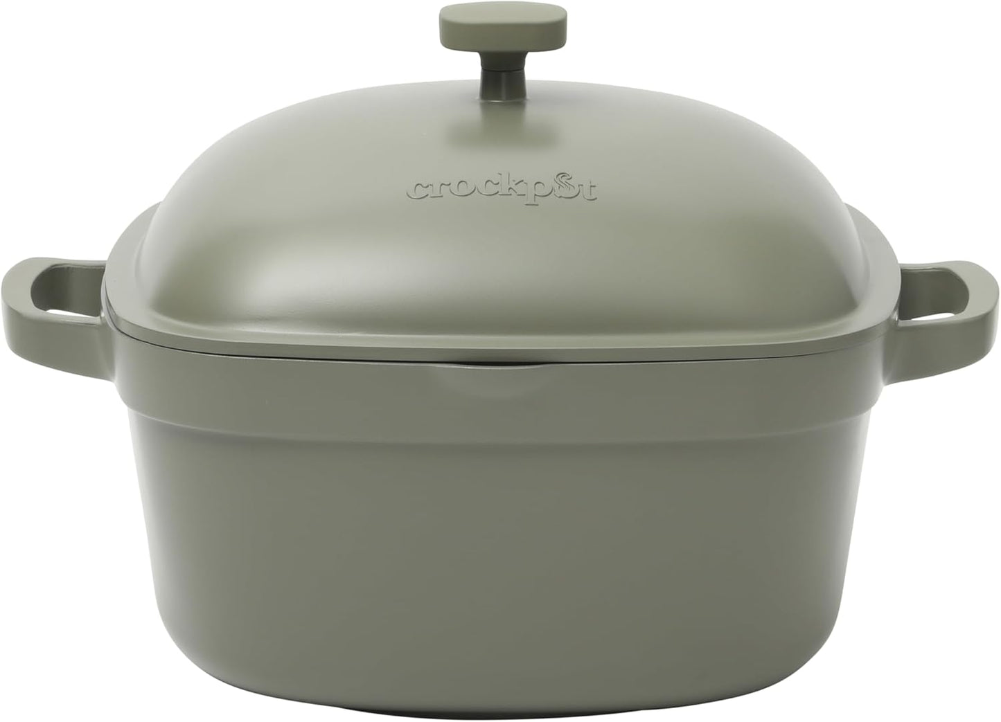 Crock-Pot 3 Quart Enameled Cast Iron Dutch Oven – Aqua ae